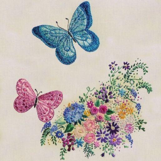 RED - DBB1 - Butterflies