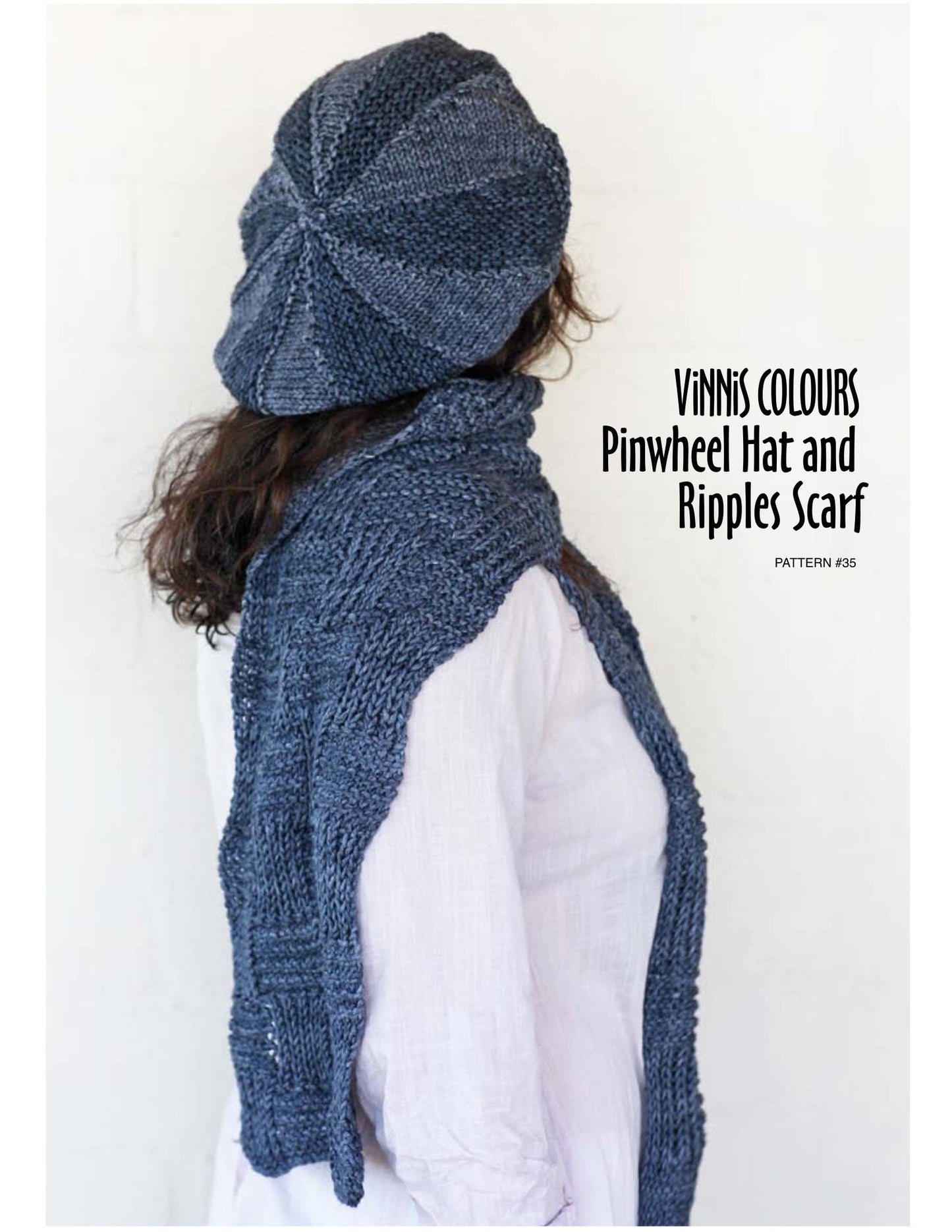 VCPK - P035 - Pinwheel Hat and Ripples Scarf