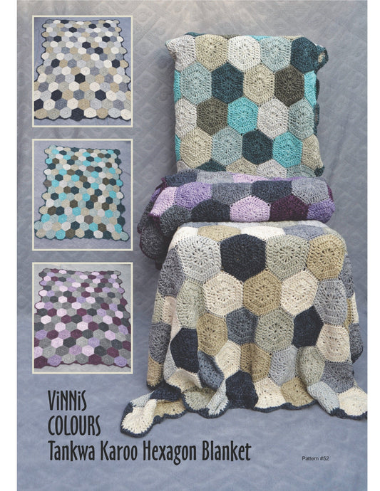 VCPK - P052 - Tankwa Karoo Hexagon Blanket - Neutral