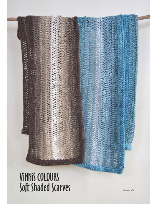 VCPK - P058 - Soft Shaded Scarves - Brown