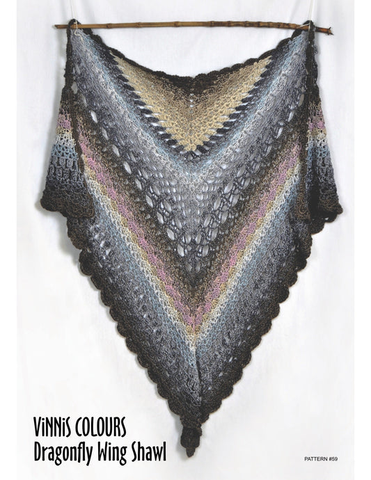 VCPK - P059 - Dragonfly Wing Shawl