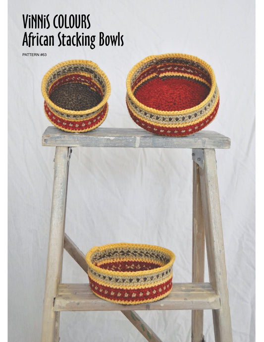 VCPK - P063 - African Stacking Bowls